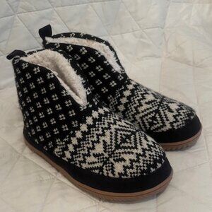 Dearfoams Fair Isle Bootie Slippers